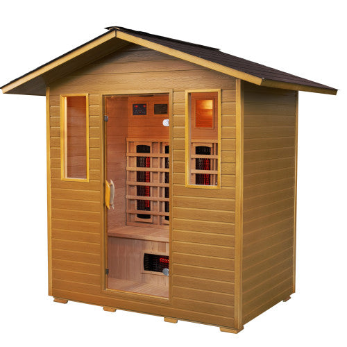 SunRay Cayenne 4-Person Outdoor Infrared Sauna