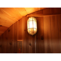 Thumbnail for SunRay Galley 4-Person Traditional Barrel Sauna