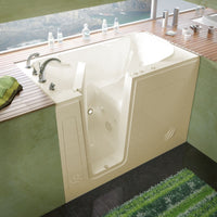 Thumbnail for MediTub Walk-In 30 x 54 Left Drain Biscuit Whirlpool Jetted Walk-In Bathtub Walk In Tubs MediTub 