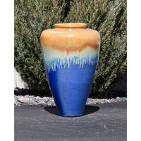 Thumbnail for Oil Jar FNT40351 Ceramic Vase Complete Fountain Kit Vase Fountain Blue Thumb 