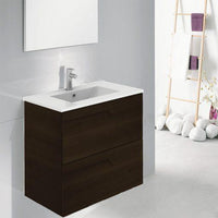 Thumbnail for Eviva Vitta 24″ Modern Bathroom Vanity with White Integrated Porcelain Sink Vanity Eviva 