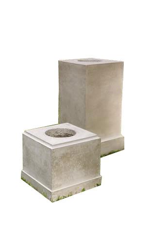 Campania International Cast Stone Classic Tall Pedestal Urn/Planter Campania International 