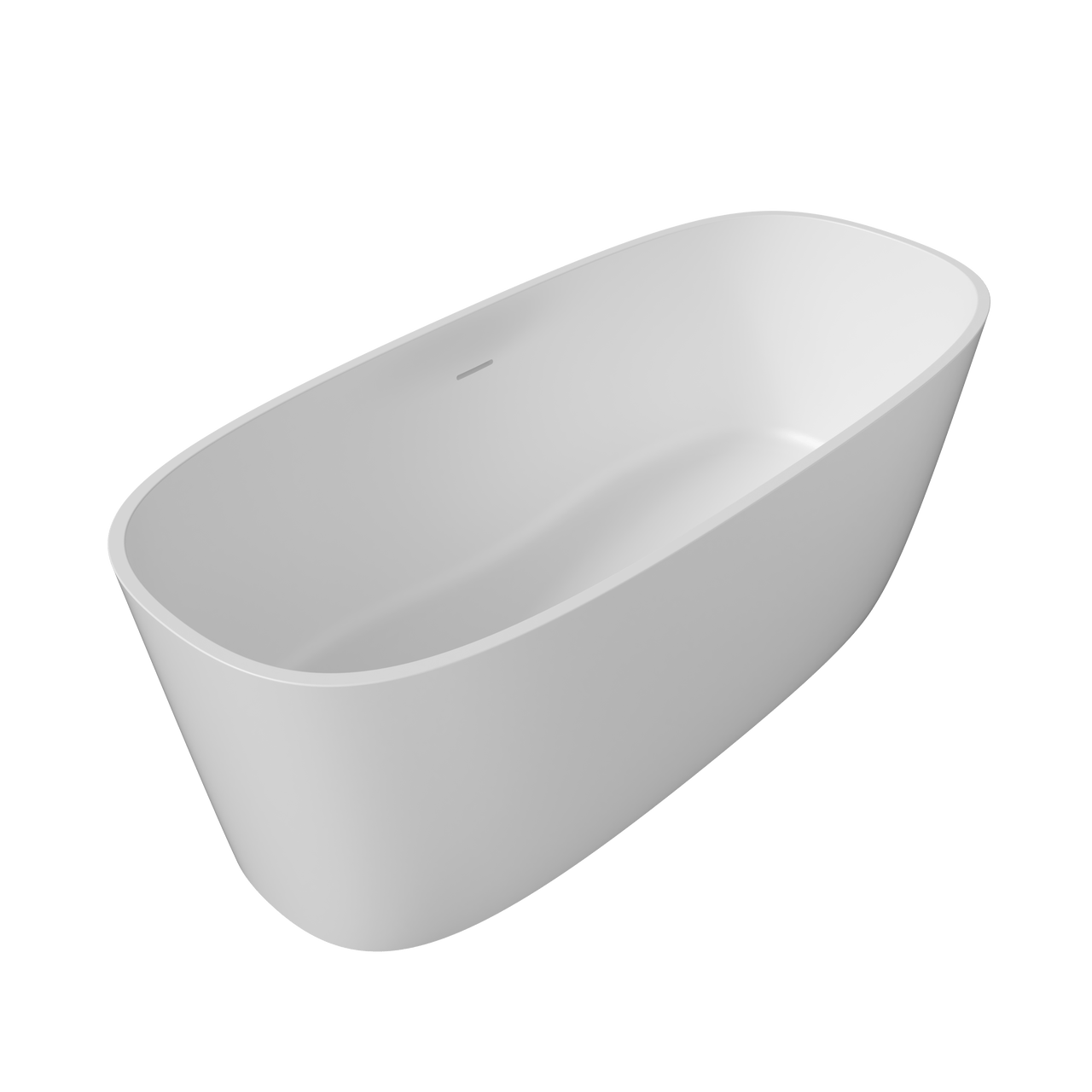 Latoscana Perlato Padova 59" Eco-Lapistone Soaker Tub FreeStanding Bathtub Latoscana 