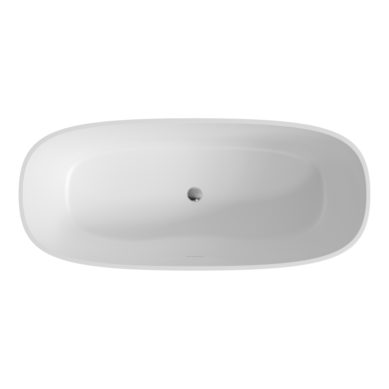 Latoscana Perlato Padova 59" Eco-Lapistone Soaker Tub FreeStanding Bathtub Latoscana 