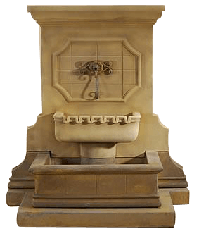 Savonna Wall Outdoor Cast Stone Garden Fountain Fountain Tuscan 