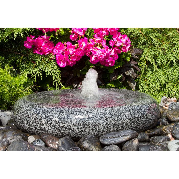 Real Stone Fountains ABMGF30K Smooth Round Fountain Fountain Blue Thumb 