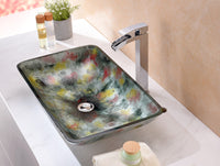 Thumbnail for ANZZI Voce Series LS-AZ191 Vessel Sink - Glass Bathroom Sink ANZZI 