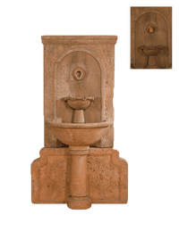 Thumbnail for Imperia Antica Wall Outdoor Cast Stone Garden Fountain Fountain Tuscan 