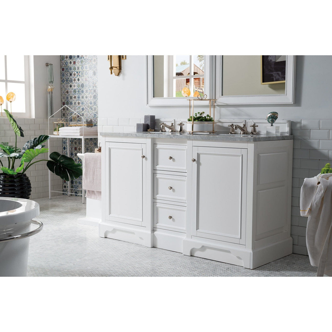 James Martin De Soto 60" Double Vanity Vanity James Martin 