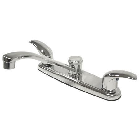 Kingston Brass GKB6271LL Water Saving Legacy Centerset Kitchen Faucet, Chrome Kitchen Faucet Kingston Brass 