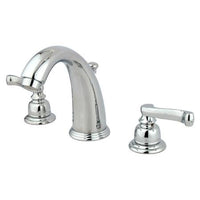 Thumbnail for Kingston Brass GKB981FL Water Saving Royale Widespread Lavatory Faucet, Chrome Bathroom Faucet Kingston Brass 