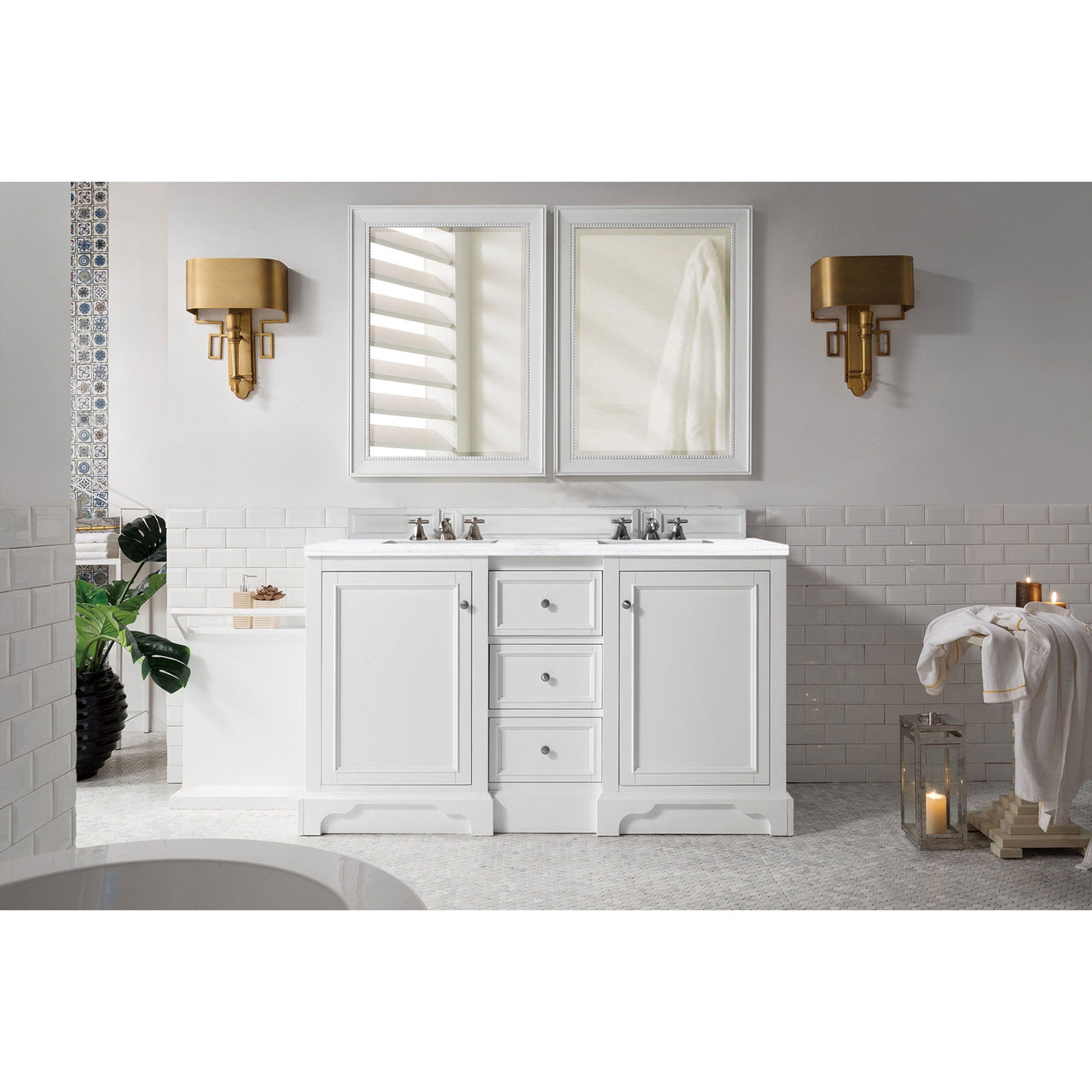 James Martin De Soto 60" Double Vanity Vanity James Martin 