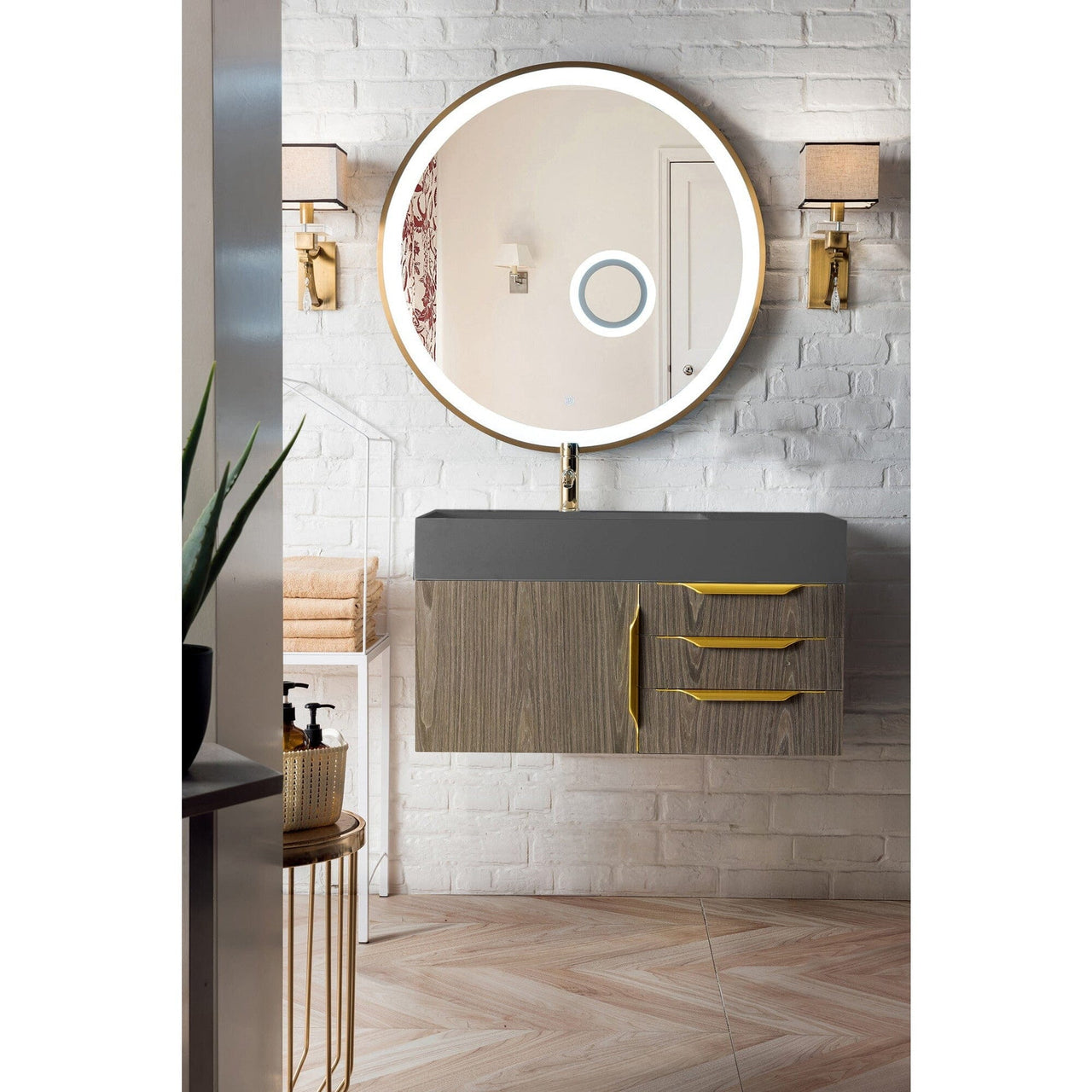 James Martin Mercer Island 36 Single Vanity – Tuscan Basins