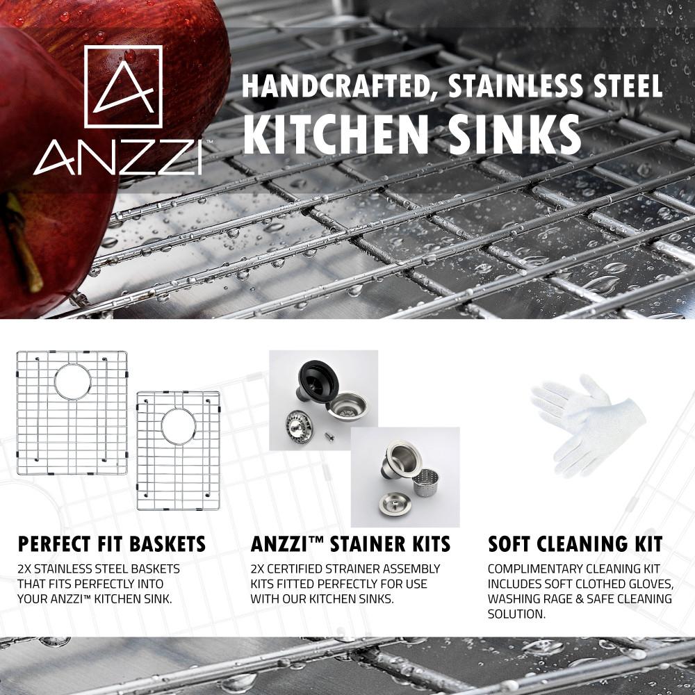 ANZZI ELYSIAN Series KAZ3320-031 Kitchen Sink Kitchen Sink ANZZI 