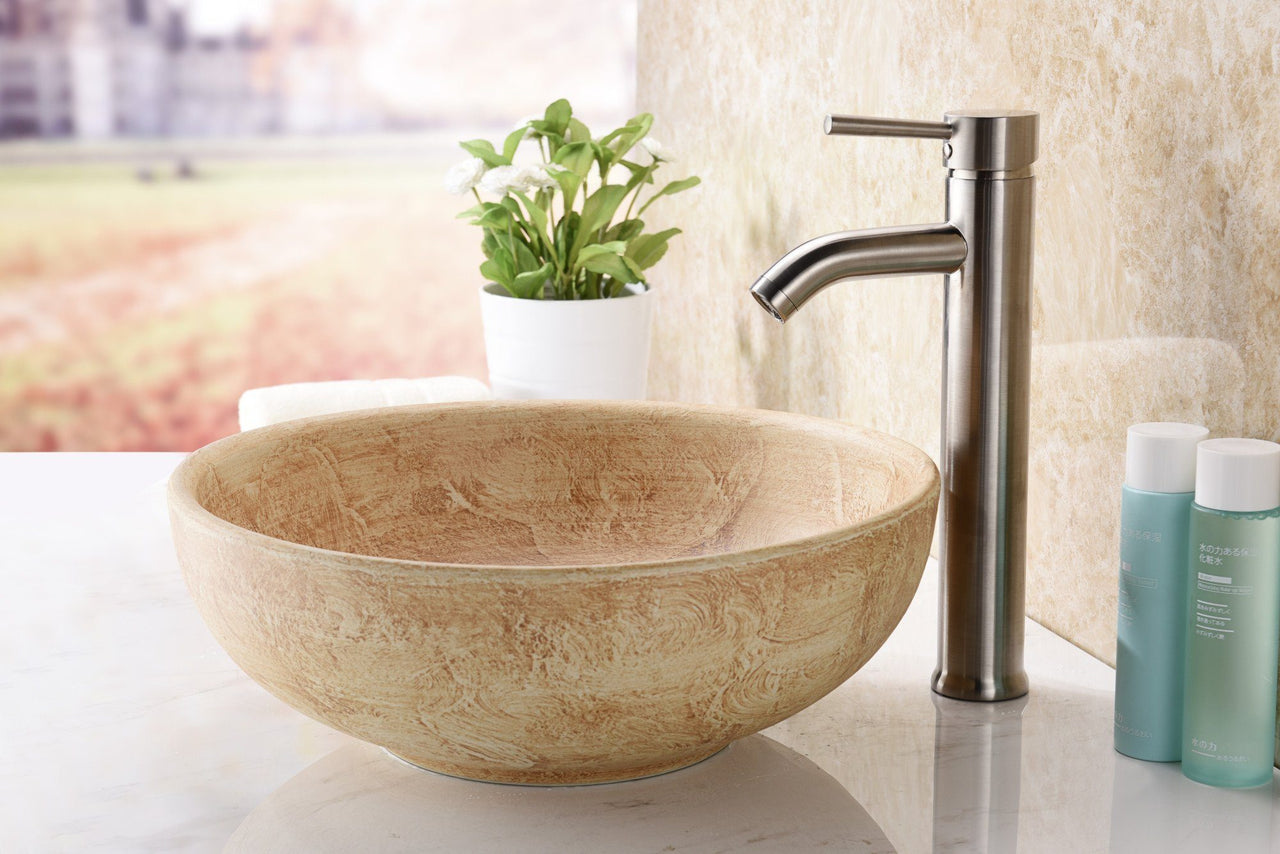 ANZZI Earthen Series LS-AZ184 Vessel Sink - Glass Bathroom Sink ANZZI 